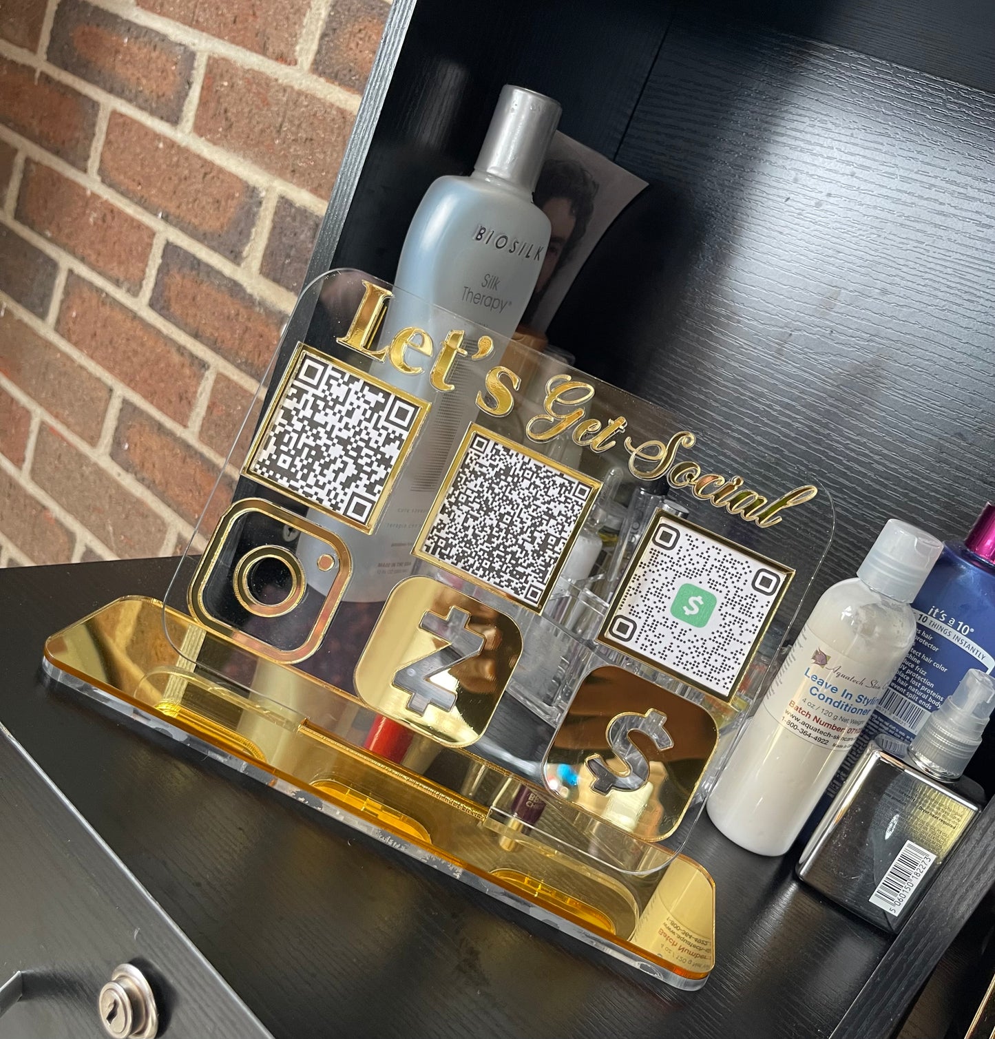Acrylic QR Code custom - Creationsbyjnii