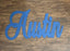 Wooden Name sign - Creationsbyjnii 