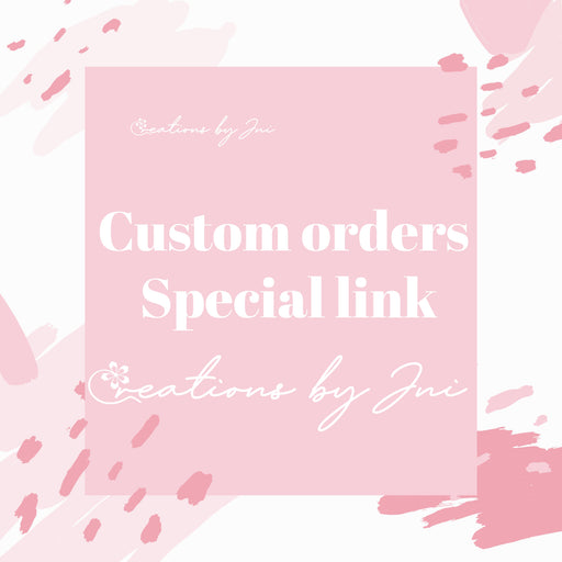 Custom order free shipping - Creationsbyjnii 